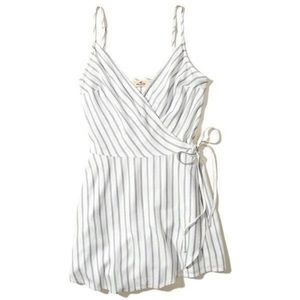 Hollister Striped Romper